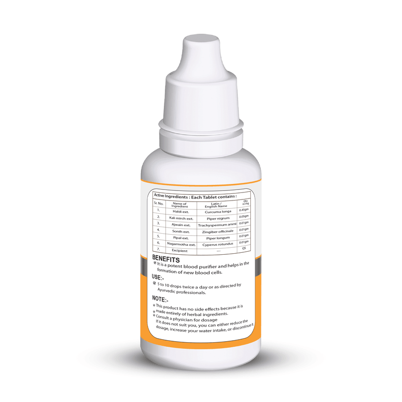Zenius Haldi Drop - Turmeric Extract Drops for Immunity Boost, Inflammation Relief, and Healing - 30ml Drops