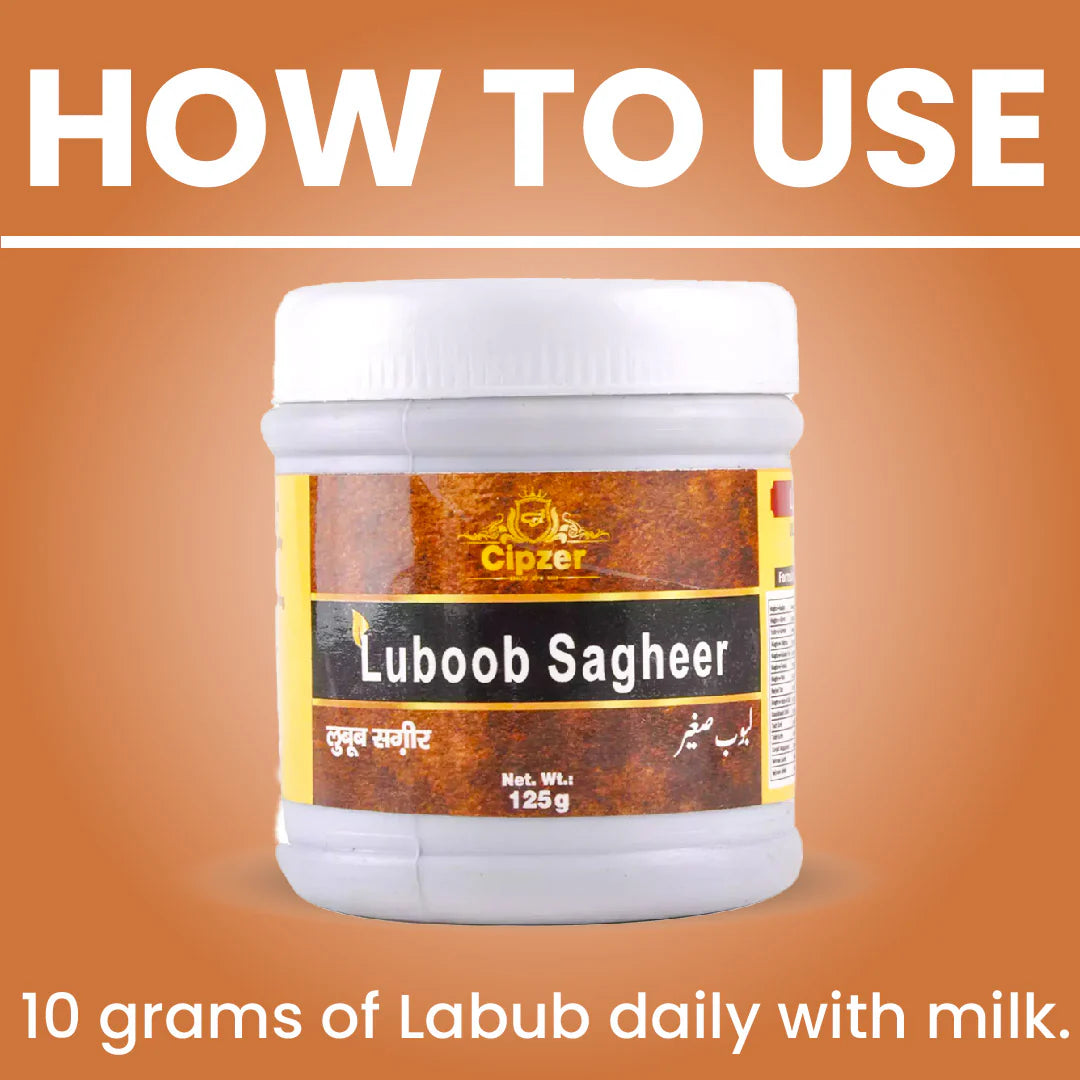 Cipzer Luboob Sagheer Powder - 125gm | Herbal Unani Tonic for Strength, Stamina, Energy & Male Vitality
