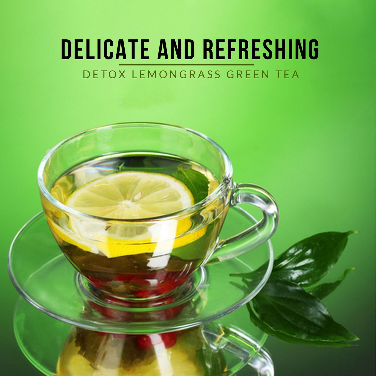Vanalaya Lemongrass Green Tea for Detox Weight Loss & Digestion