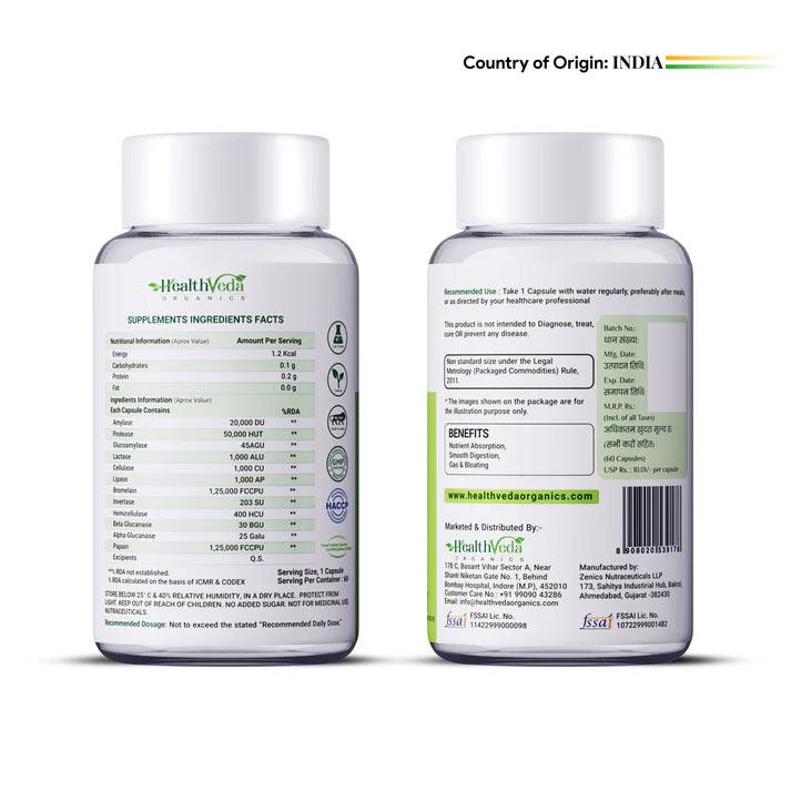 Health Veda Organics Digestive Enzyme Capsule