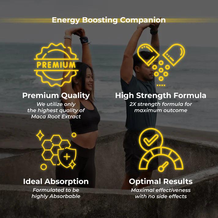 Health Veda Organics Korean Red Ginseng Capsule - 60 Veg Capsules