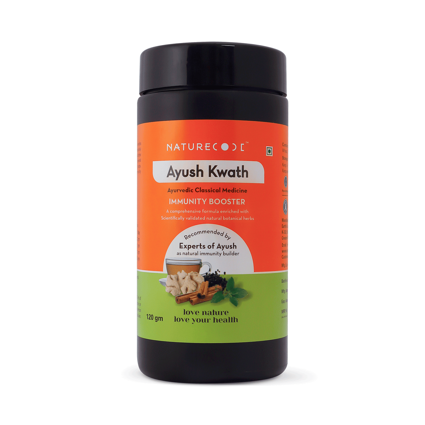 Nature Code Ayush Kwath - 120gm Powder