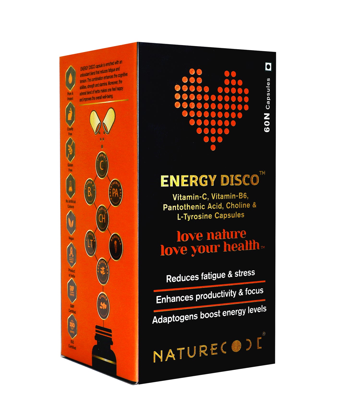 Nature Code Energy Disco Capsule - 60 Capsules