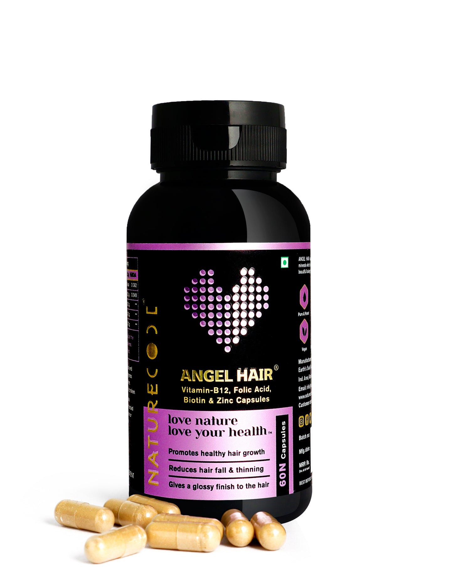 Nature Code Angel Hair Capsule - 60 Capsules