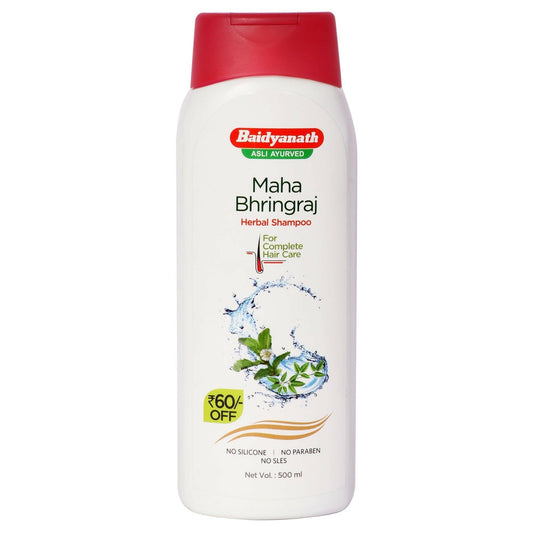 Baidyanath (Jhansi) Mahabhringraj Herbal Shampoo - 500ml