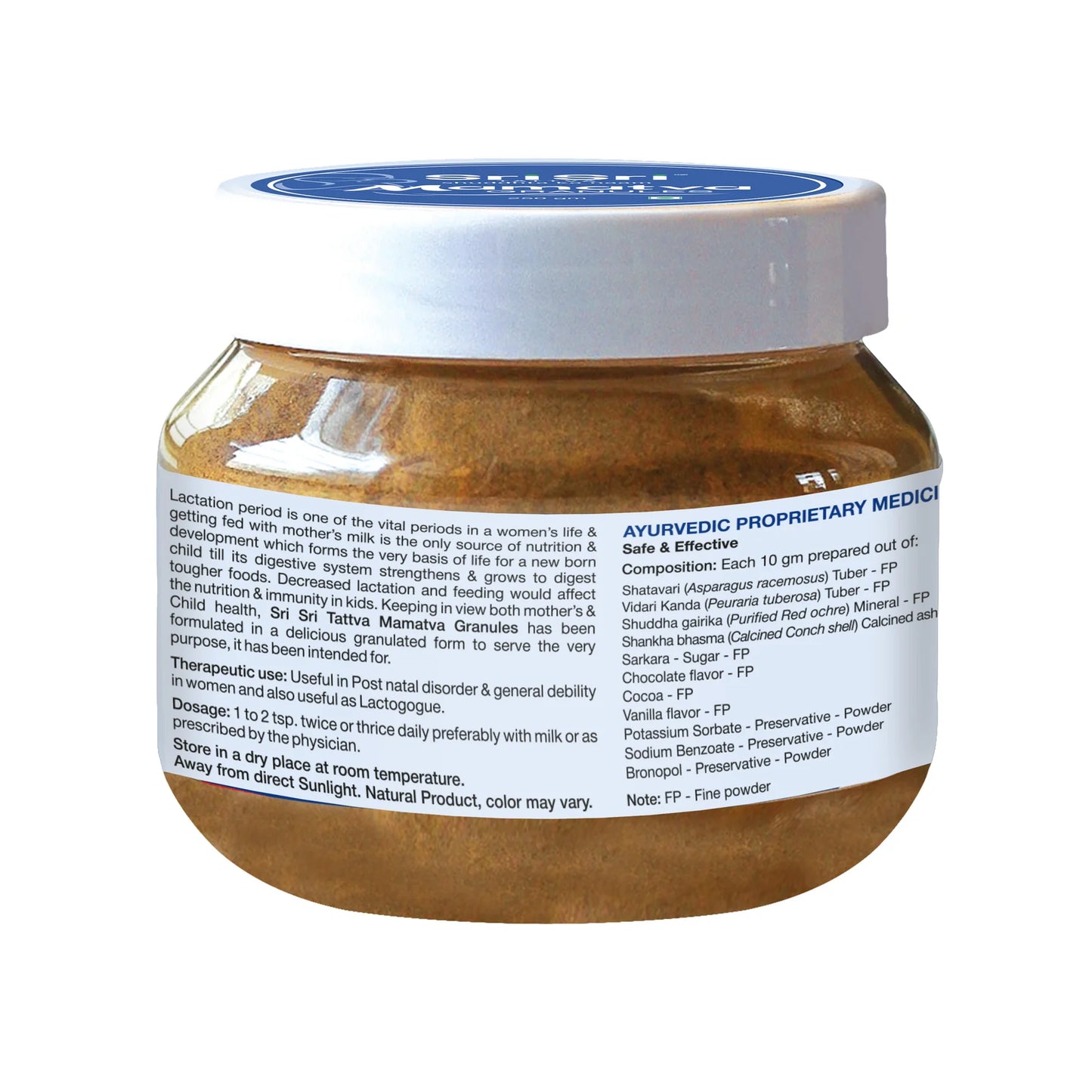 Sri Sri Tattva Mamatva Granules - 250gm