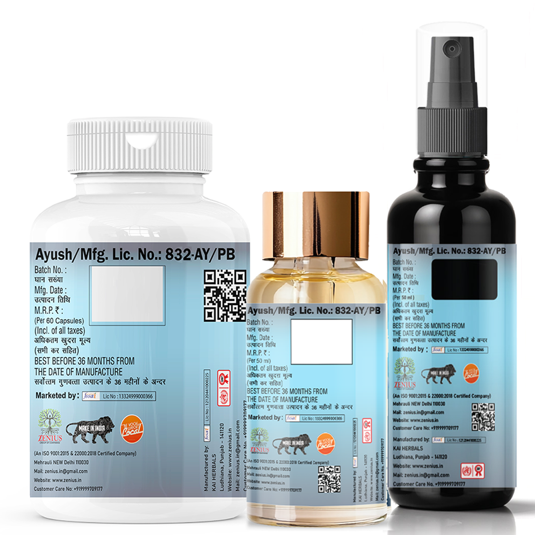 Zenius Max Up Kit - Sexual Wellness Capsules for Sexual Health and Stamina Boosting