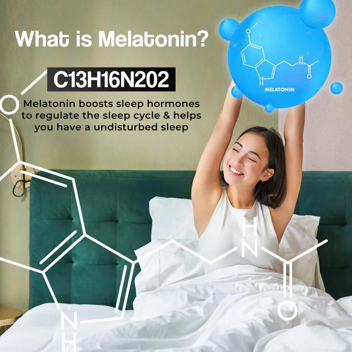 Health Veda Organics Melatonin Capsules - 60 Capsules