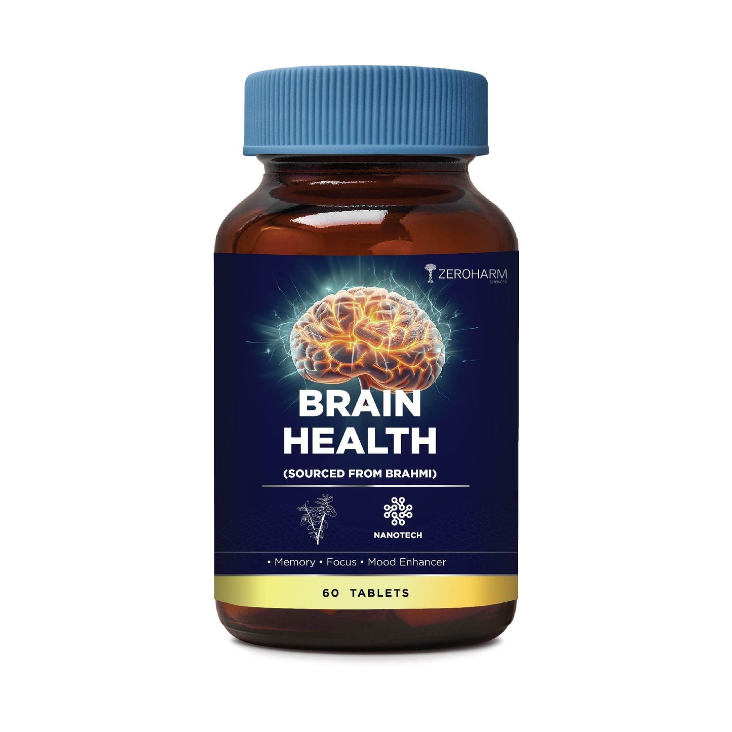 Zeroharm Brain Health Tablets - 60 Tabelts