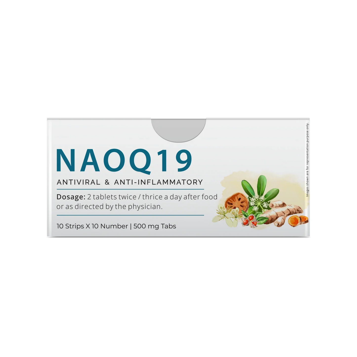 Sri Sri Tattva NAOQ19 500mg Tablet | Anti-Viral & Anti-Inflammatory