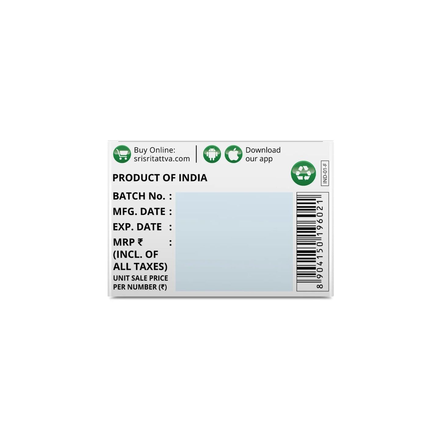 Sri Sri Tattva NAOQ19 500mg Tablet | Anti-Viral & Anti-Inflammatory