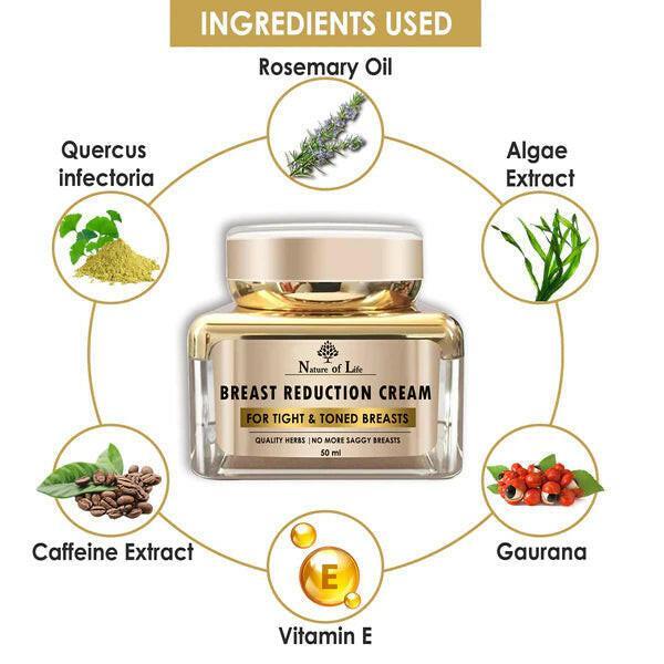 Nature of Life Breast Size Reduction Cream - 50ml