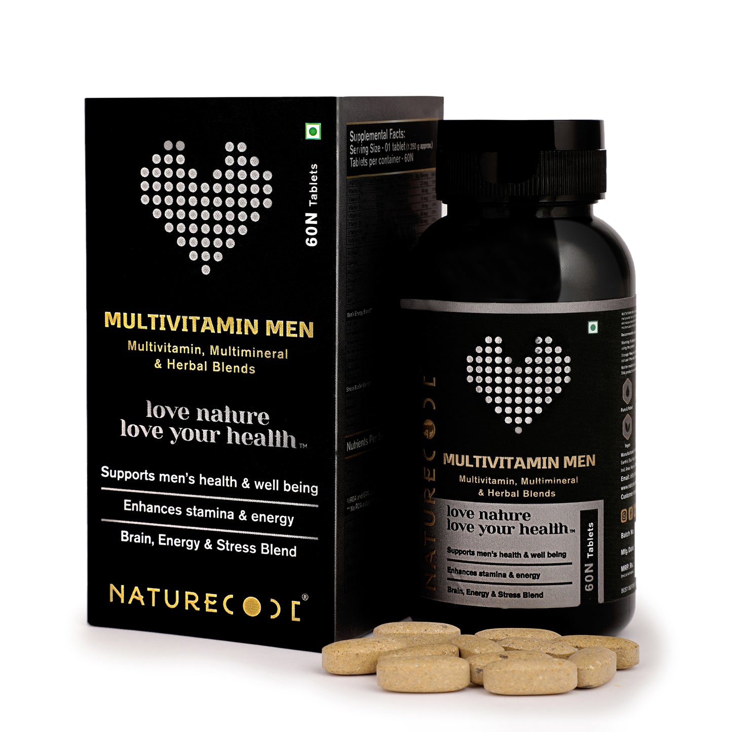 Nature Code Multivitamin Men Tablet - 60 Tablet
