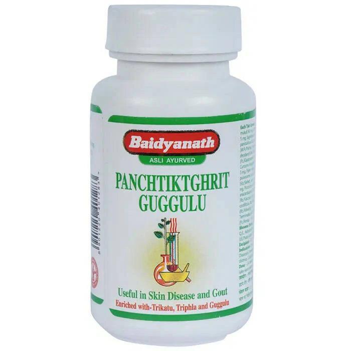 Baidyanath (Jhansi) Panchtiktghrit Guggulu - 60 TAB