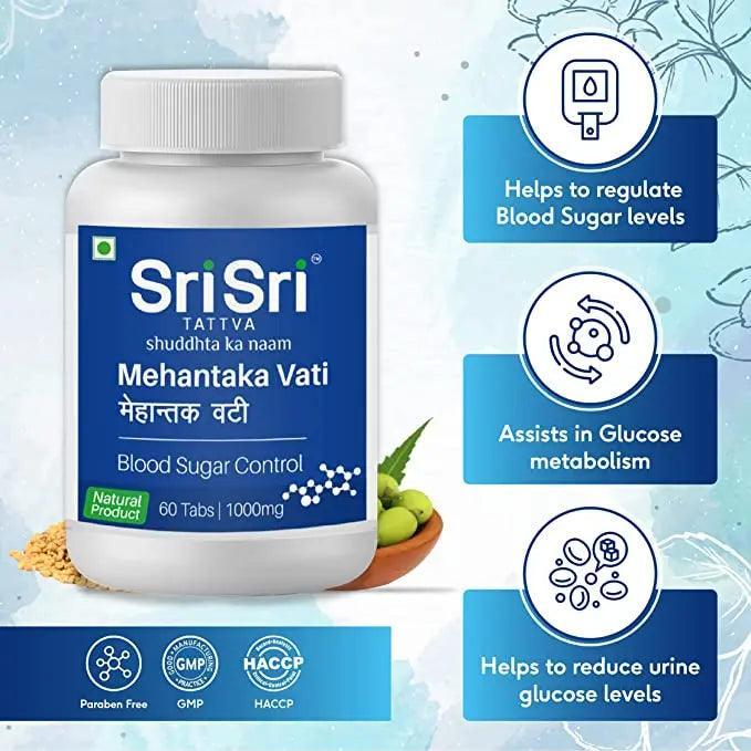 Sri Sri Tattva Mehantaka Vati 1000mg - Pack of 2