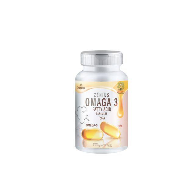 Zenius Omaga 3 fatty Acid Capsules - 30 Capsules