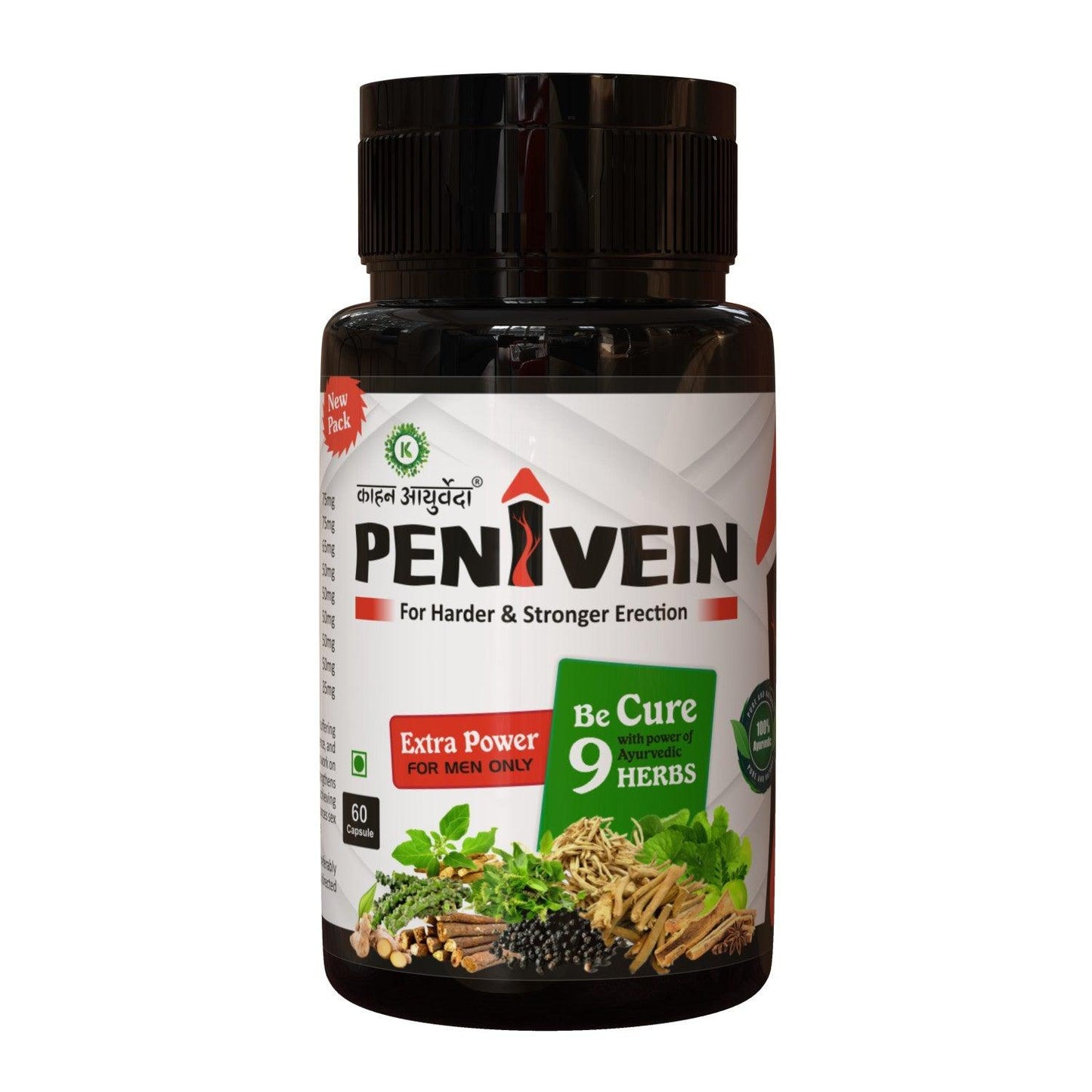 Kaahan Ayurveda Penivein Capsule - 60 Capsules