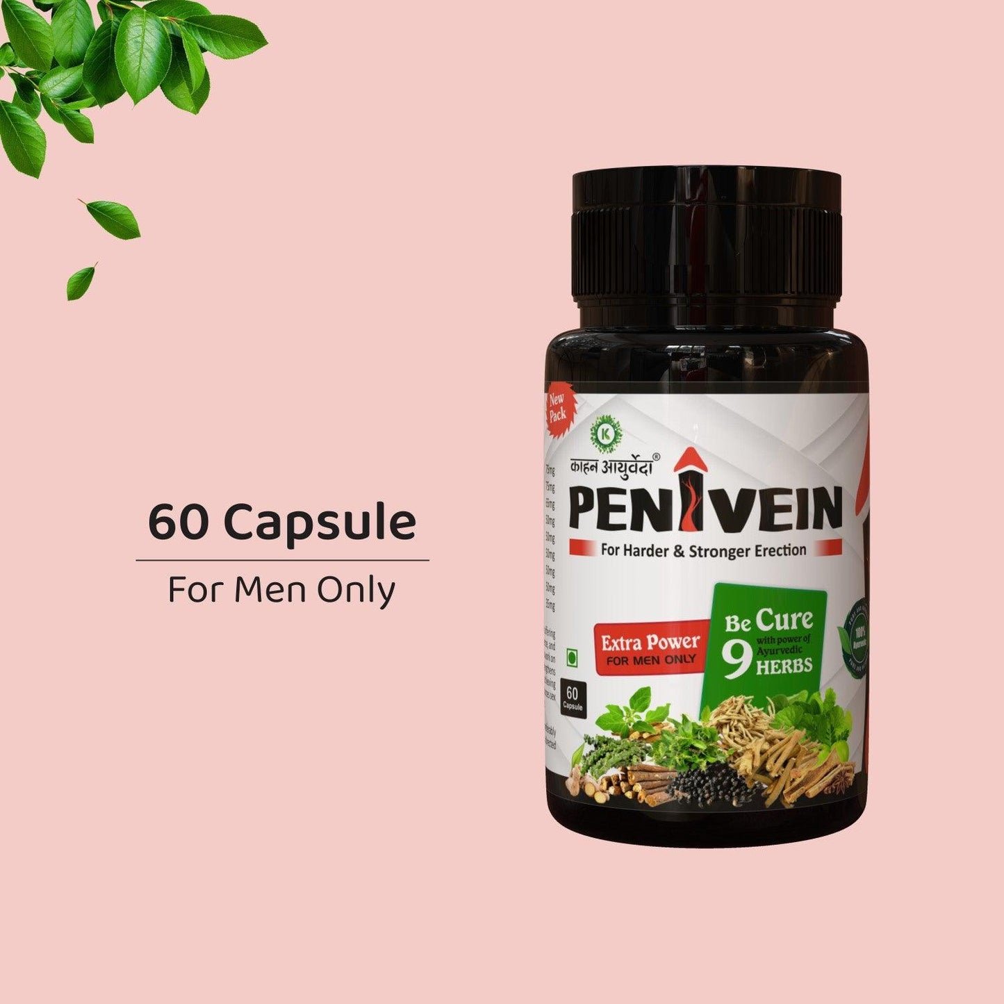 Kaahan Ayurveda Penivein Capsule - 60 Capsules