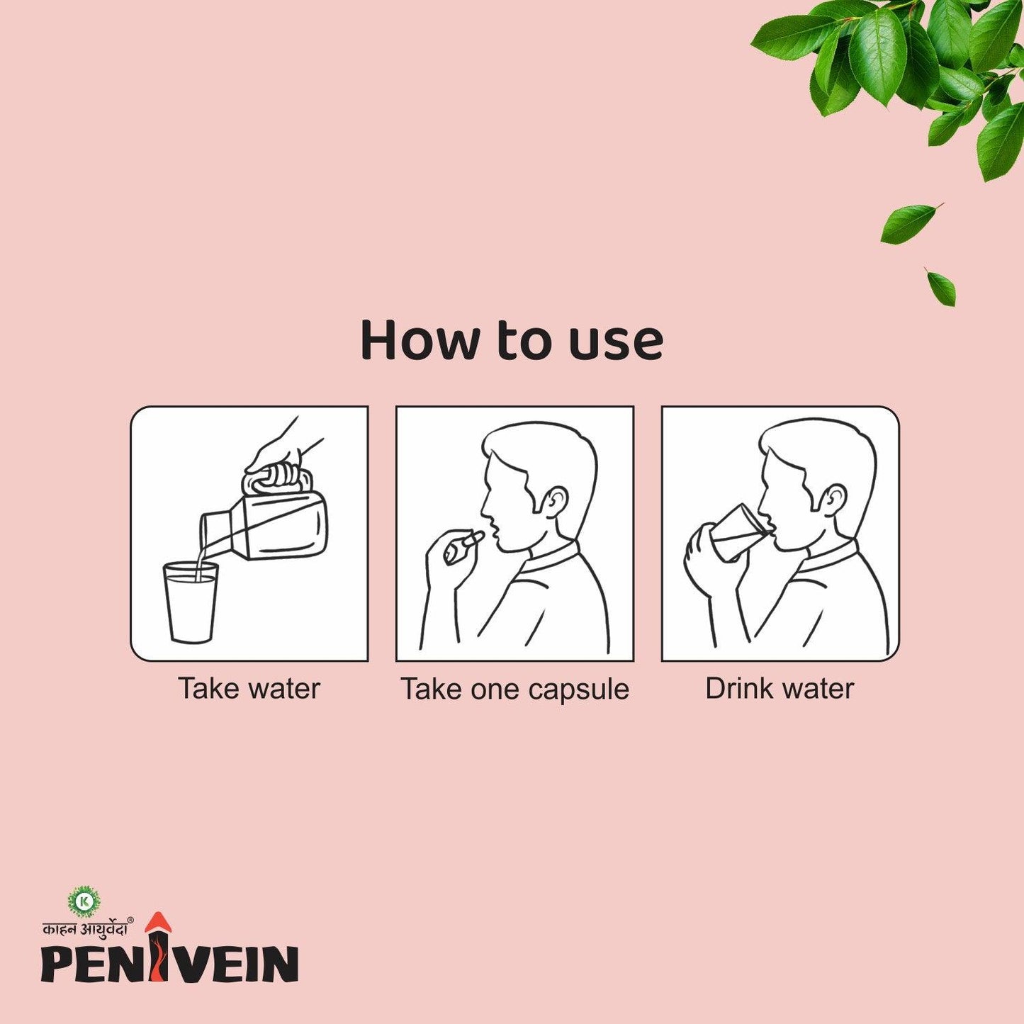 Kaahan Ayurveda Penivein Capsule - 60 Capsules