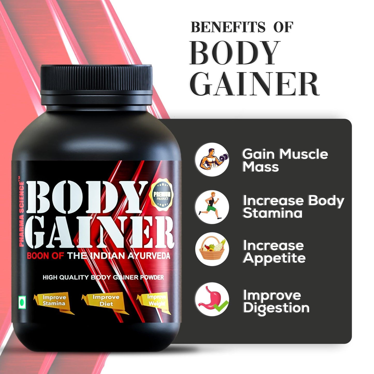 Pharma Science Body Gainer Powder