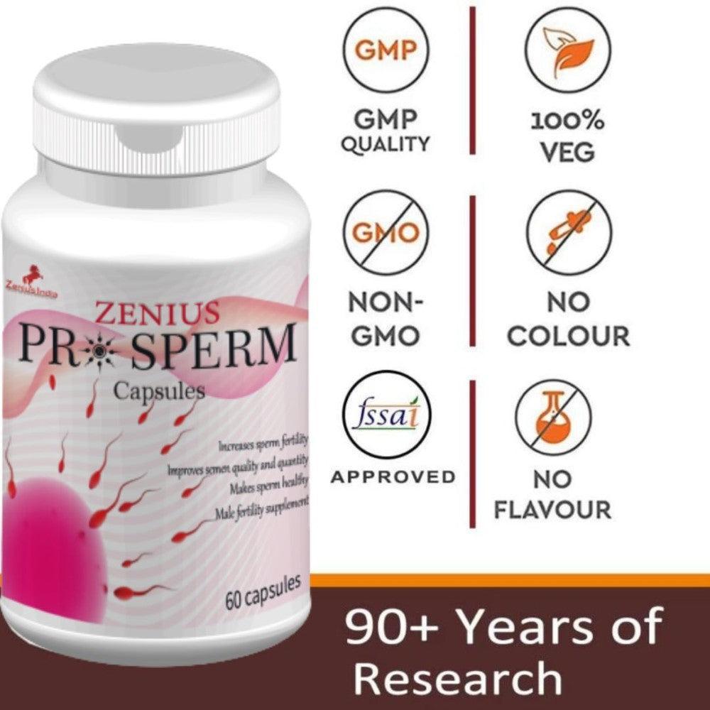 Zenius Pro Sperm Capsules | for Improve Sperm Count