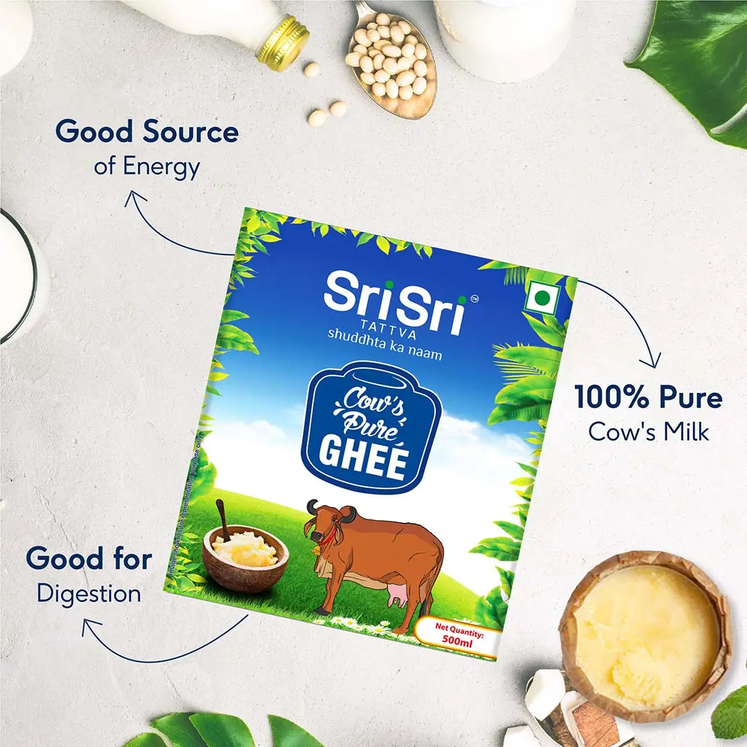 Sri Sri Tattva Cow's Pure Ghee (CEKA Pack)