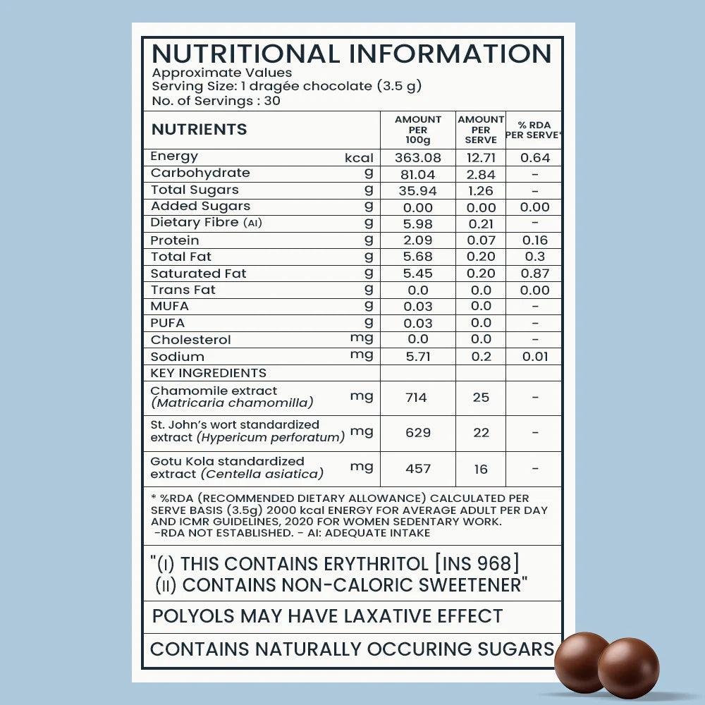 Caim by arelang Restore your Peace Sugarfree Dark Chocolate