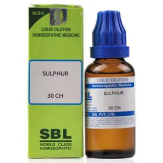 SBL Sulphur Dilution 30 CH - 30ml (Pack of 2)