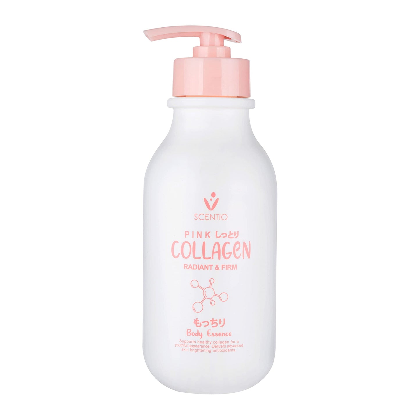 SCENTIO Pink COLLAGEN Body Essence 350ML – Radiant, Firm & Youthful Skin