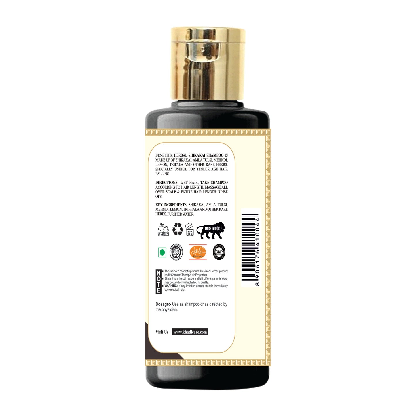 Khadi Care Herbal Shikakai Shampoo - 210