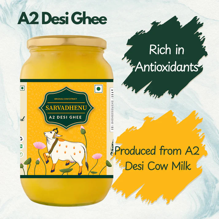Sarvadhenu A2 Desi Cow Ghee - 1 Kg