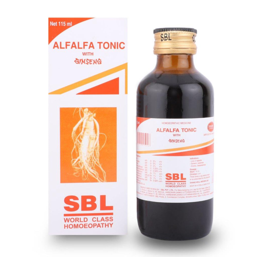 SBL Alfalfa Tonic with Ginseng - 115ML