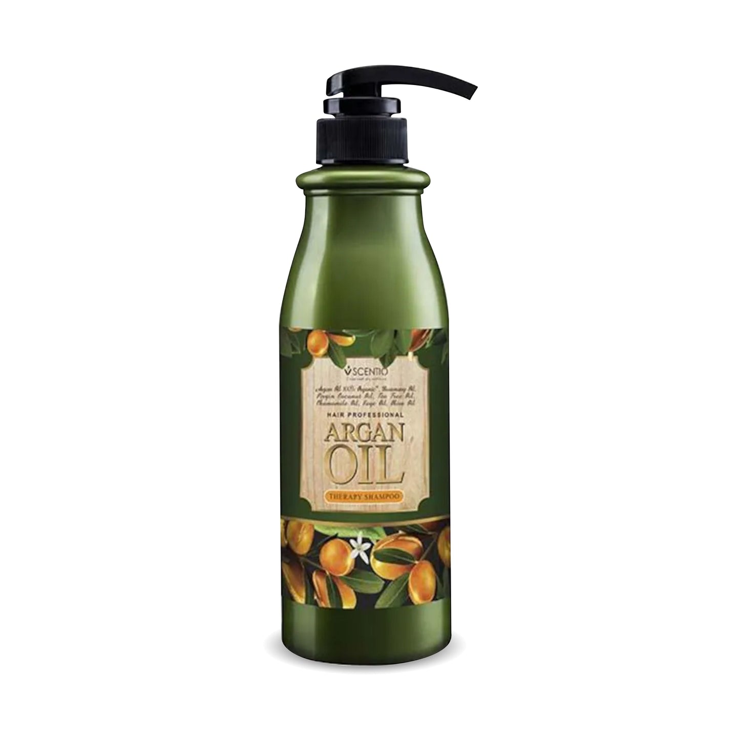 Scentio Hair Professional Argan Oil Therapy Shampoo 500ml – Nourish & Repair Hair