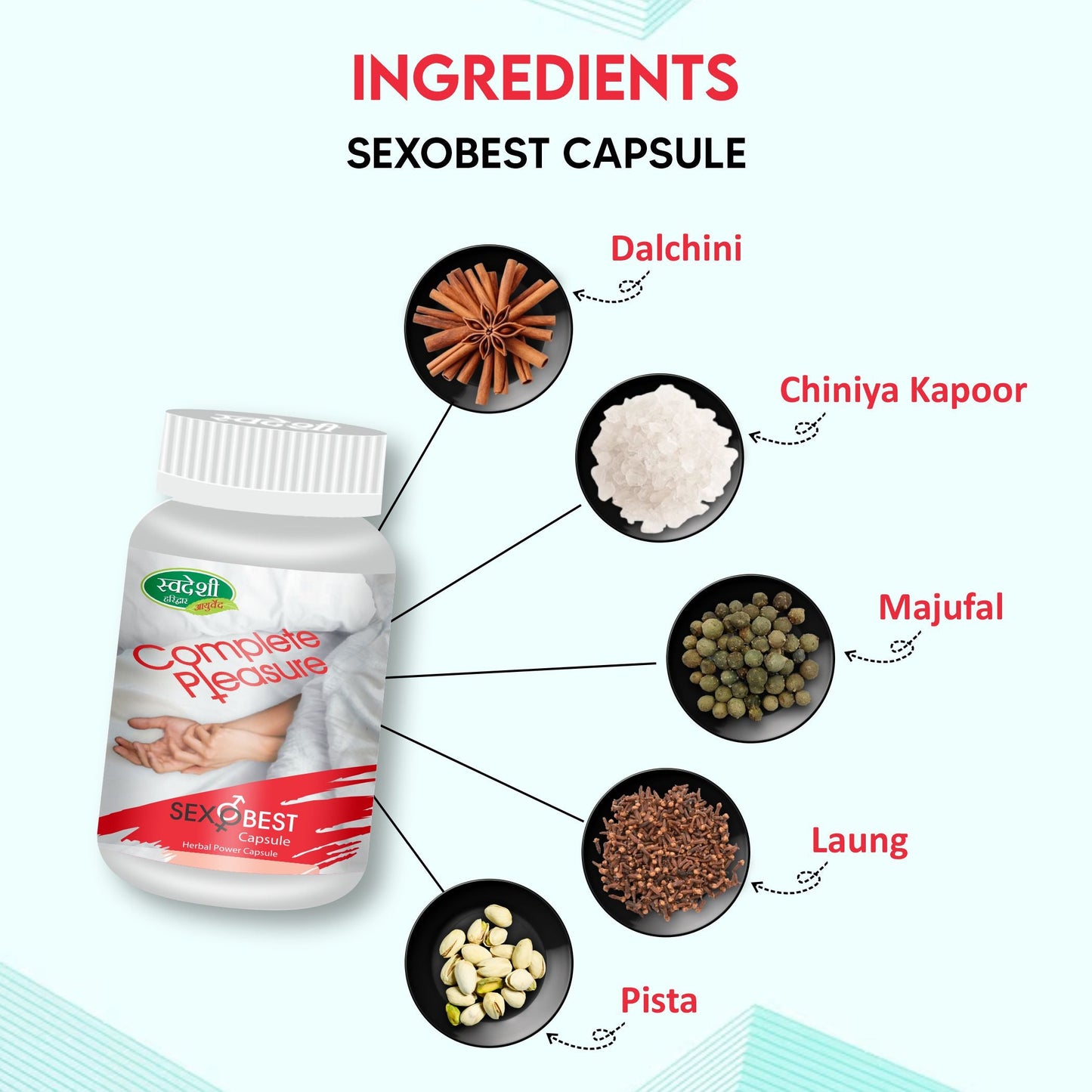 Swadeshi Sexo Best Capsule - 20 Capsules