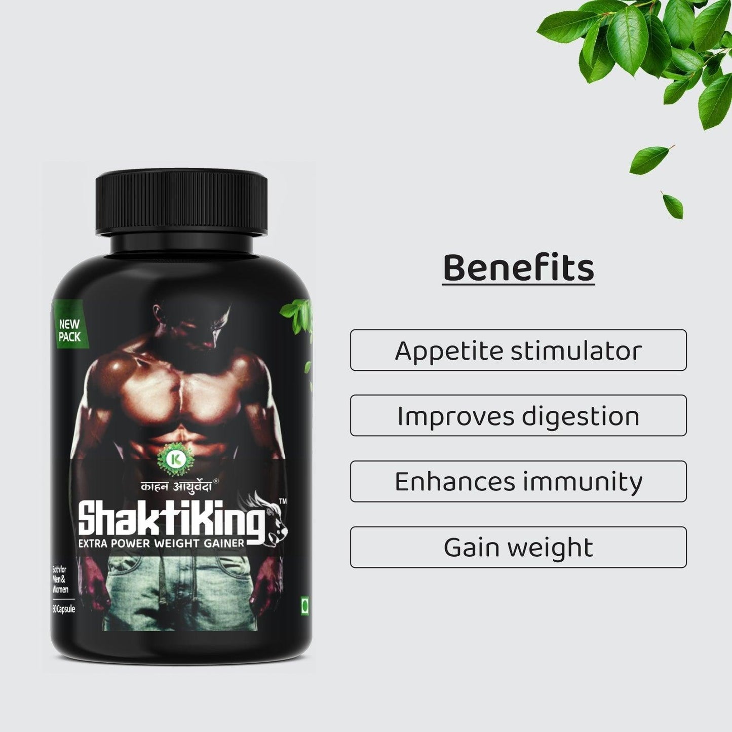 Kaahan Ayurveda ShaktiKing Capsule - 60 Caps