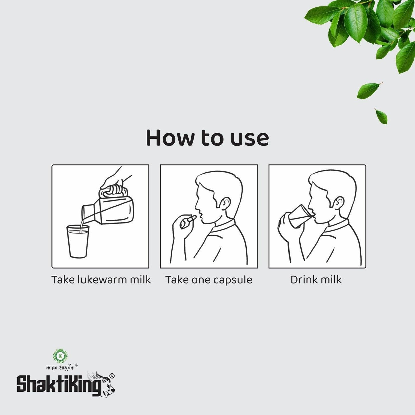 Kaahan Ayurveda ShaktiKing Capsule - 60 Caps