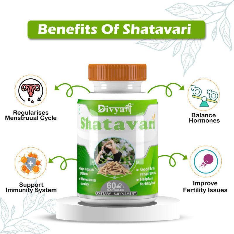 Divya Shree Shatavari capsule 60 Capsule