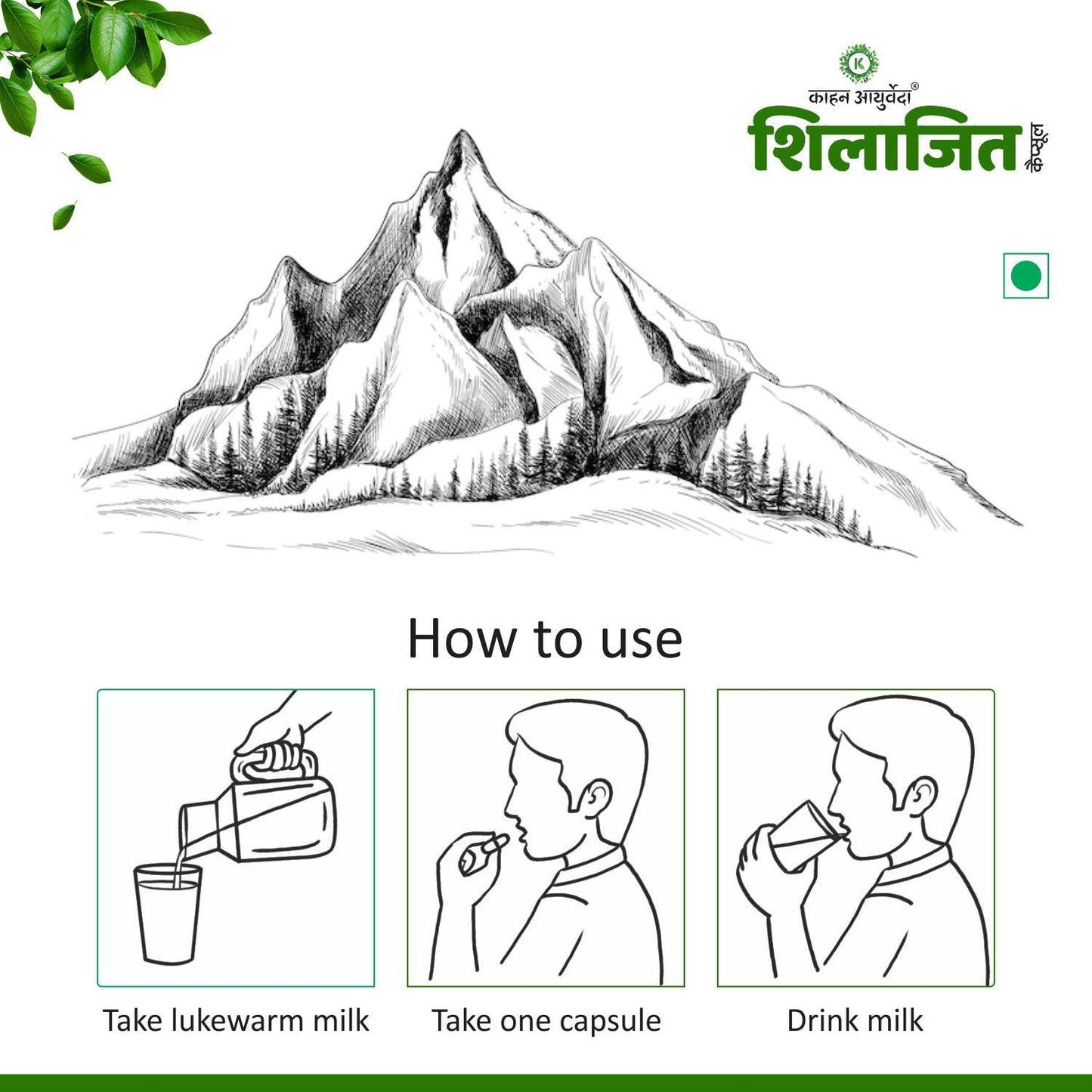 Kaahan Ayurveda Shilajit Capsule - 60 Caps