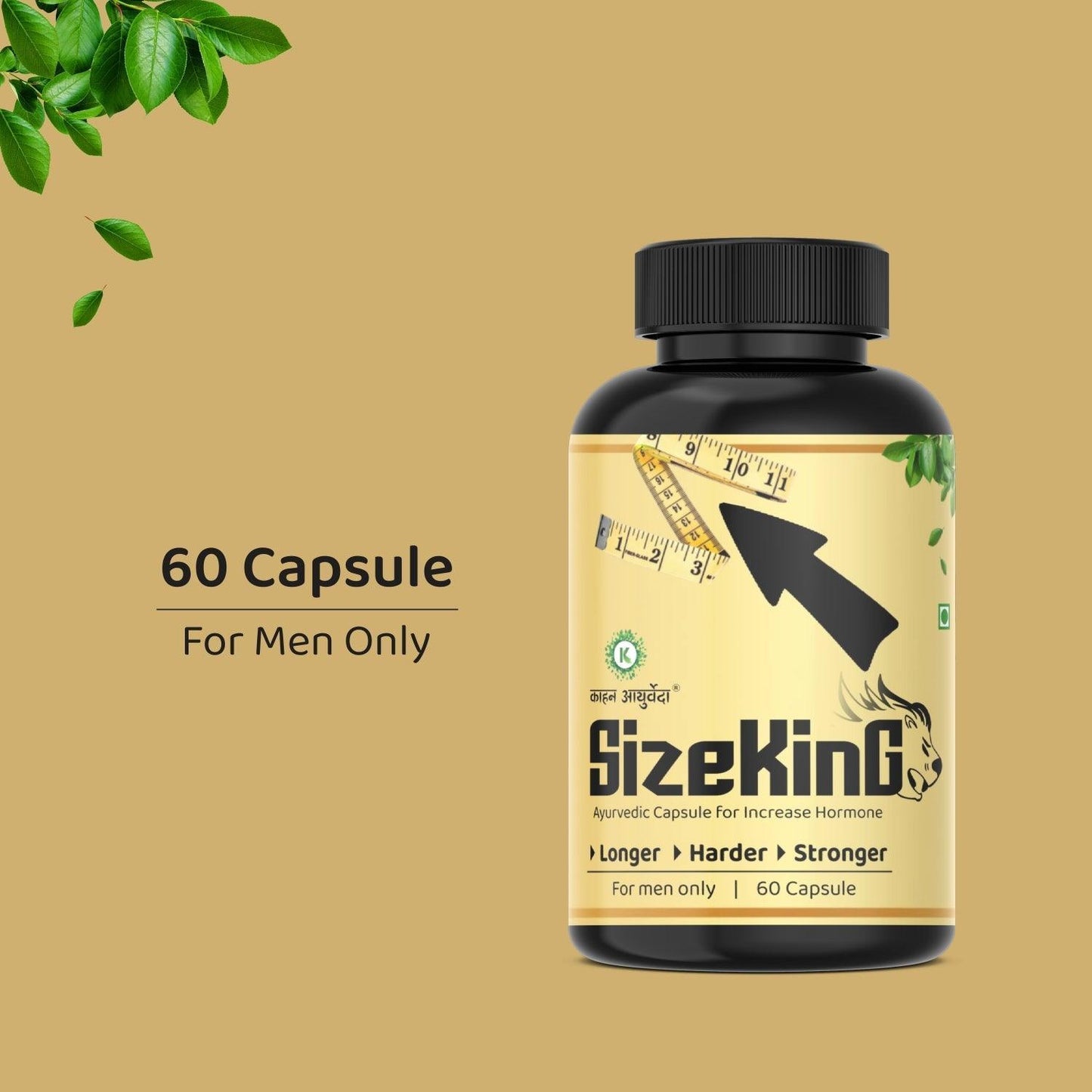 Kaahan Ayurveda SizeKing Capsule