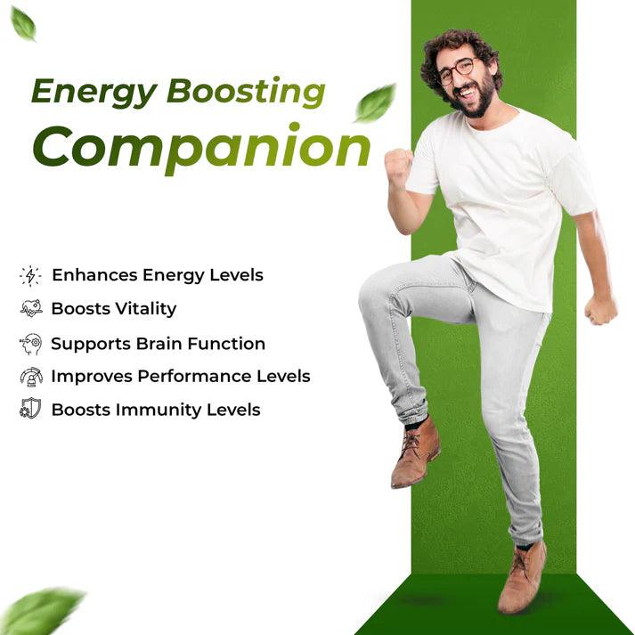 Health Veda Organics Korean Red Ginseng Capsule - 60 Veg Capsules