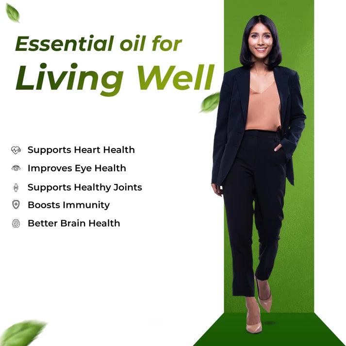 Health Veda Organics Omega 3 6 9 Capsule - 60 Capsules