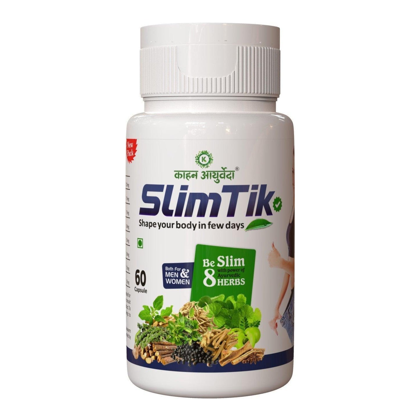 Kaahan Ayurveda SlimTik Capsule - 60 Caps