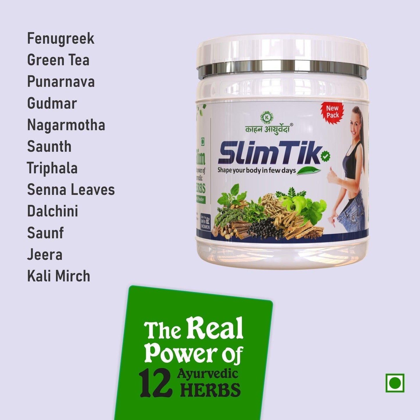 Kaahan Ayurveda SlimTik Powder - 150g