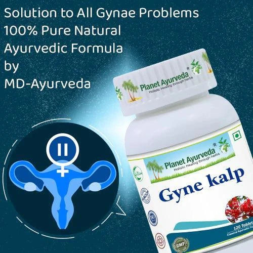 Planet Ayurveda Gyne Kalp - 120 Tablets