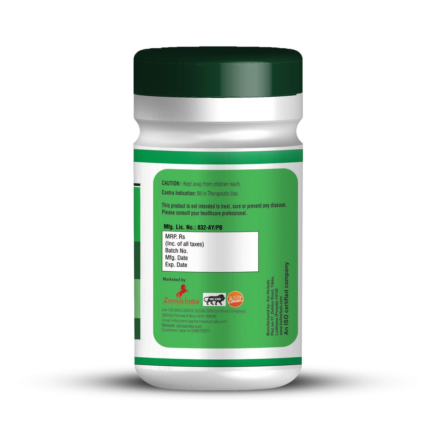 Zenius Stomach 3in Powder | Excellent for constipation and cough & Improves Digestion