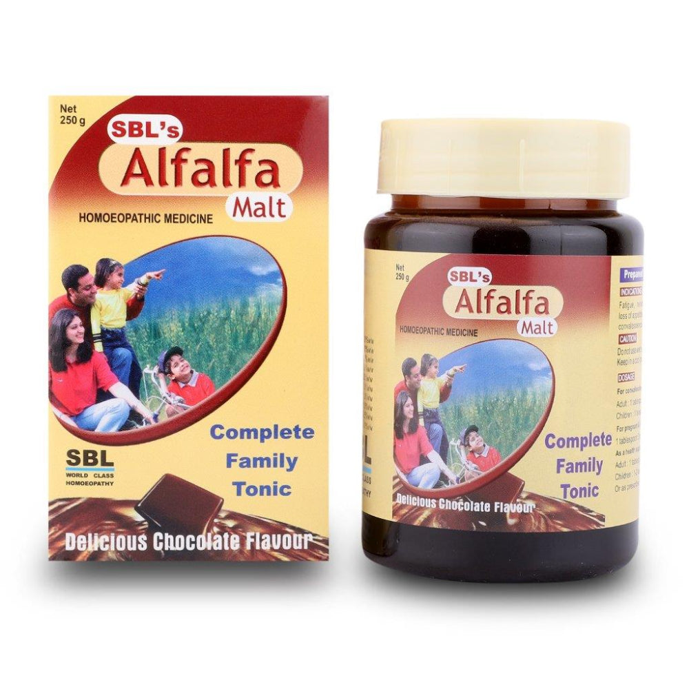 SBL Alfalfa Malt Energy Stimulant Delicious Chocolate - 450gm
