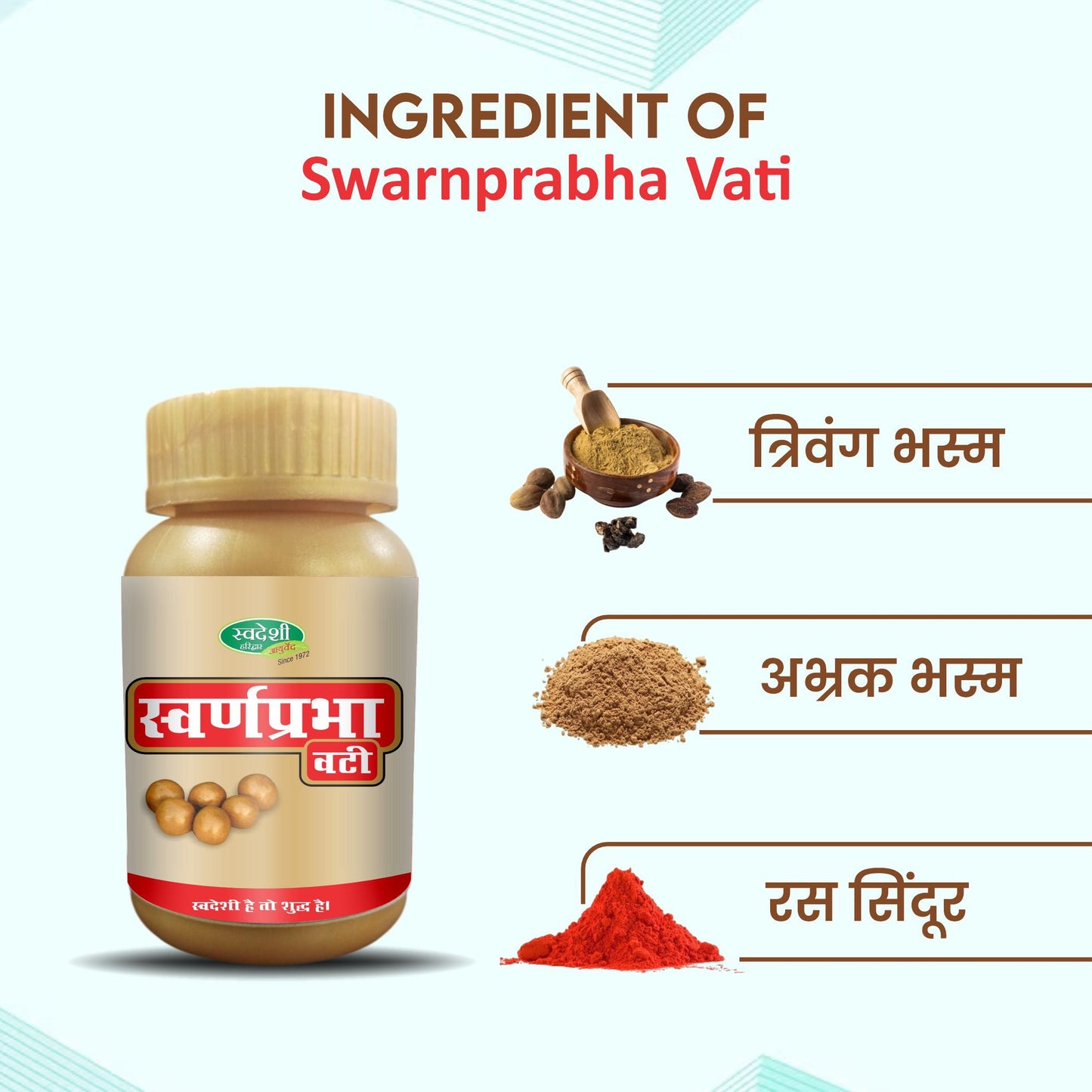 Swadeshi Swarnprabha Vati - 50gm