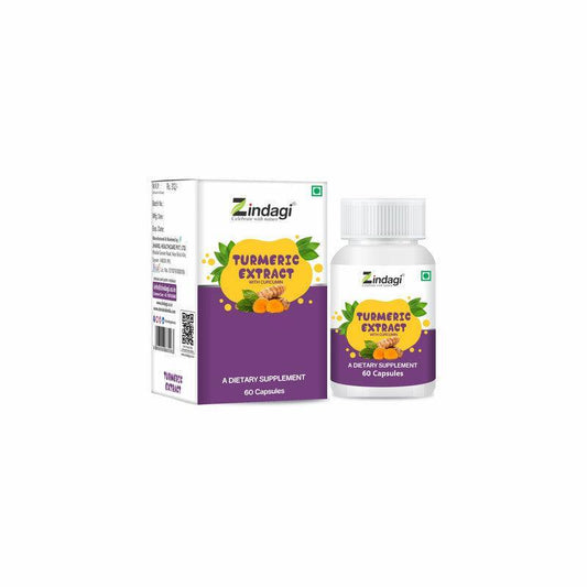 Zindagi Turmeric Extract with Curcumin Capsule