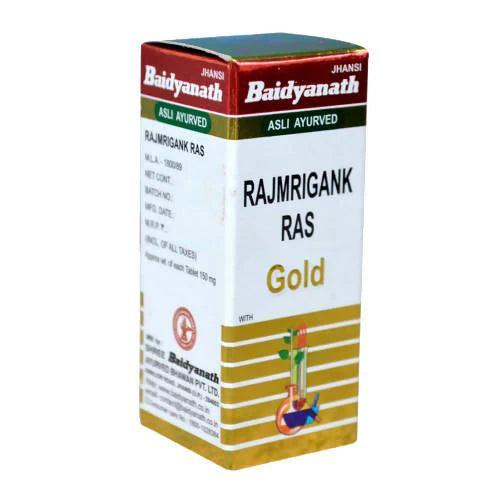 Baidyanath (Jhansi) Rajmrigank Ras with Gold Tablet