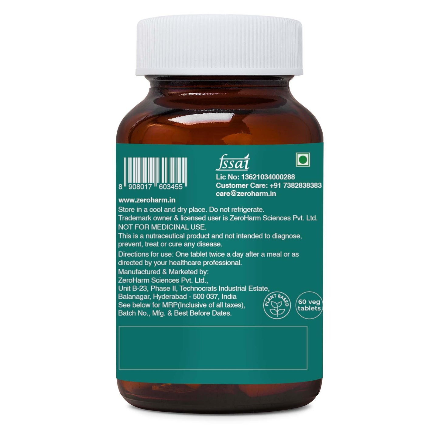 Zeroharm Sciences Narie Teen Girl Formula Tablet